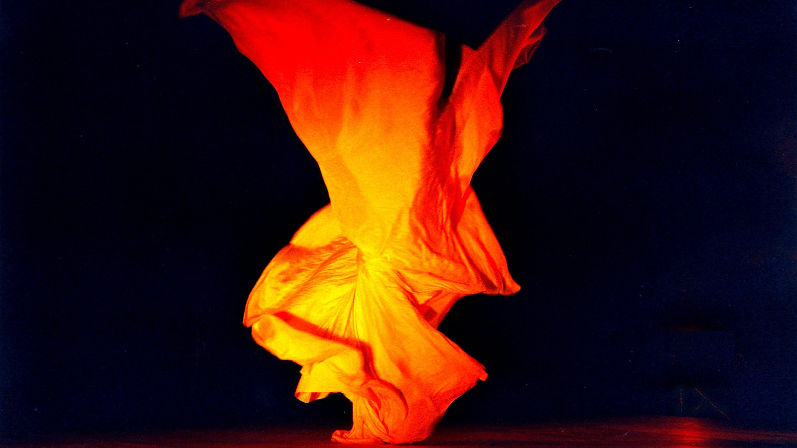 Dancer in drape